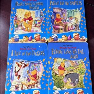 Vintage 1998 Walt Disney Winnie the Pooh Storytime Fun Box Set (Set of 4)